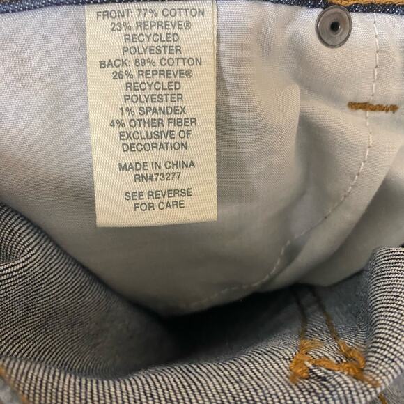 Mudd high waisted distressed lace jean shorts - Picture 5 of 5